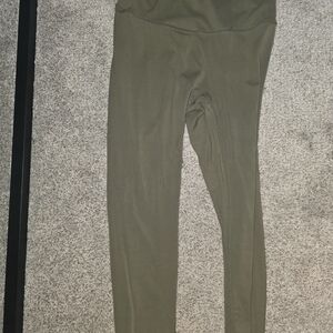 Olive Green Paragon Leggings